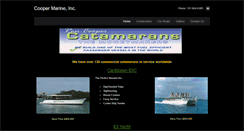 Desktop Screenshot of coopermarine.com